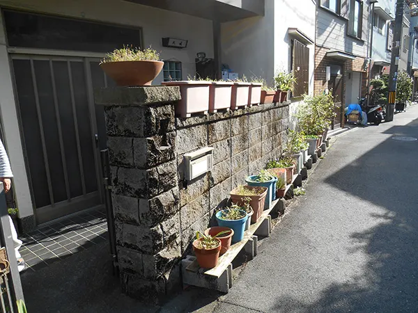 大阪市淀川区 W様邸の外構エクステリア（施工前）