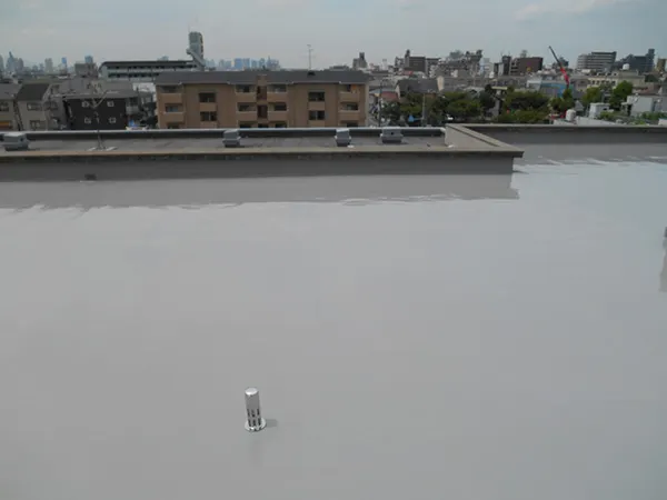 大阪市東淀川区 T様邸の屋上防水工事・施工後の写真
