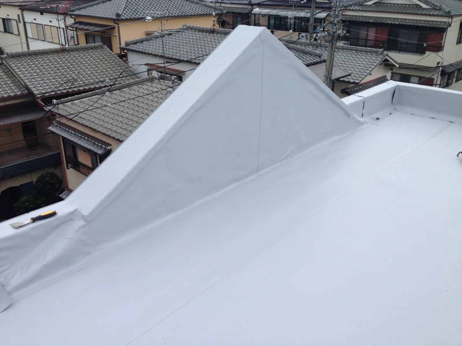 寝屋川市 M様邸の屋上防水工事・施工写真4