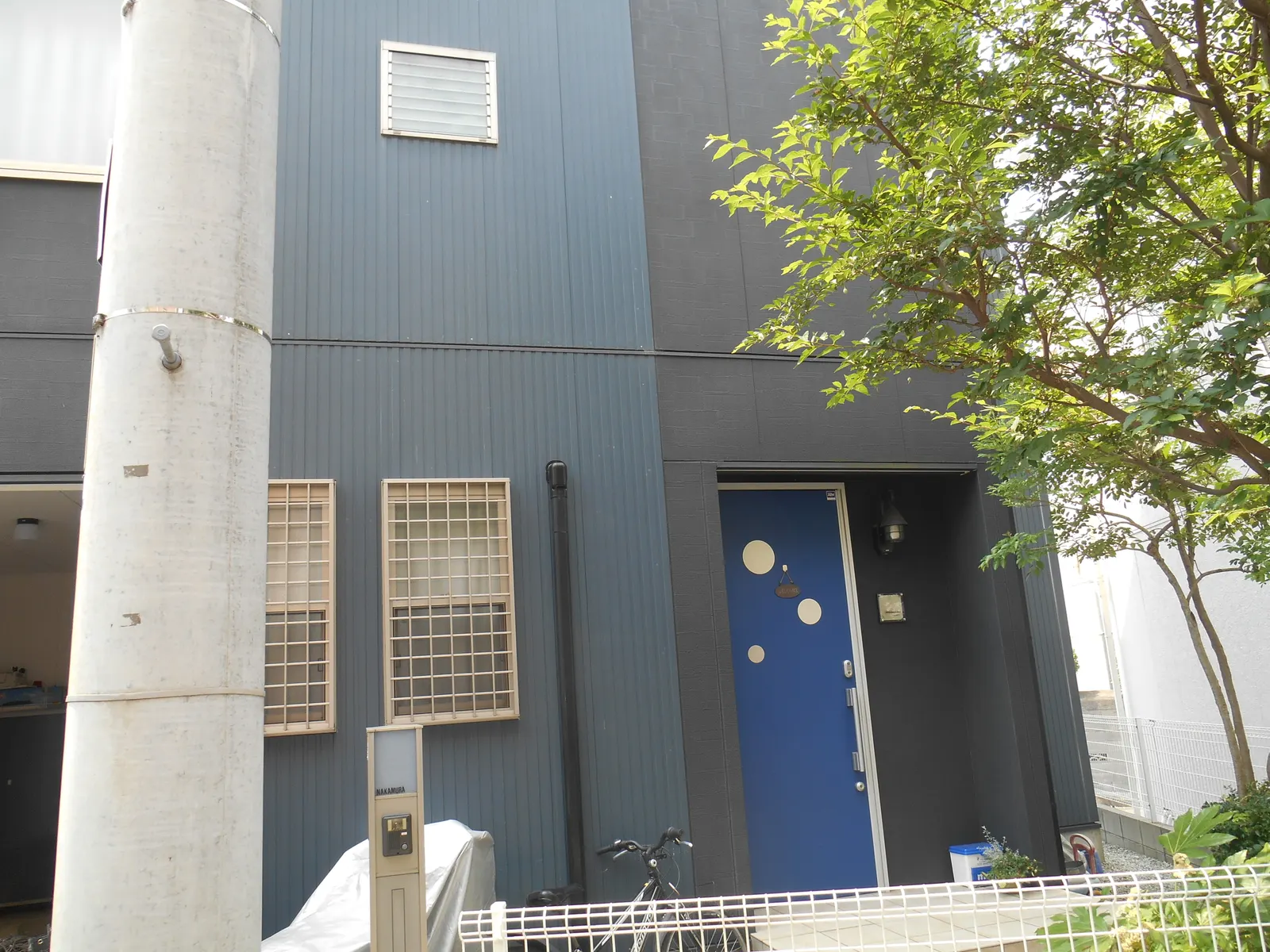 大阪市城東区 U様邸の外壁塗装・施工前の写真3
