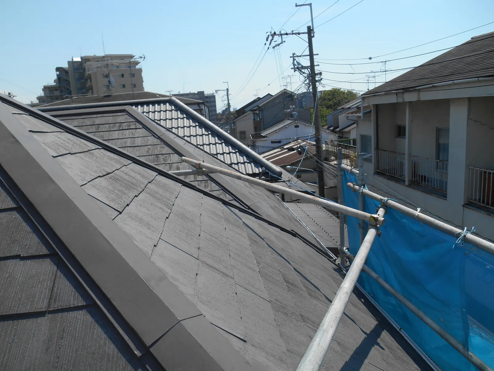 兵庫県尼崎市 N様邸の屋根 瓦工事・施工前の写真3