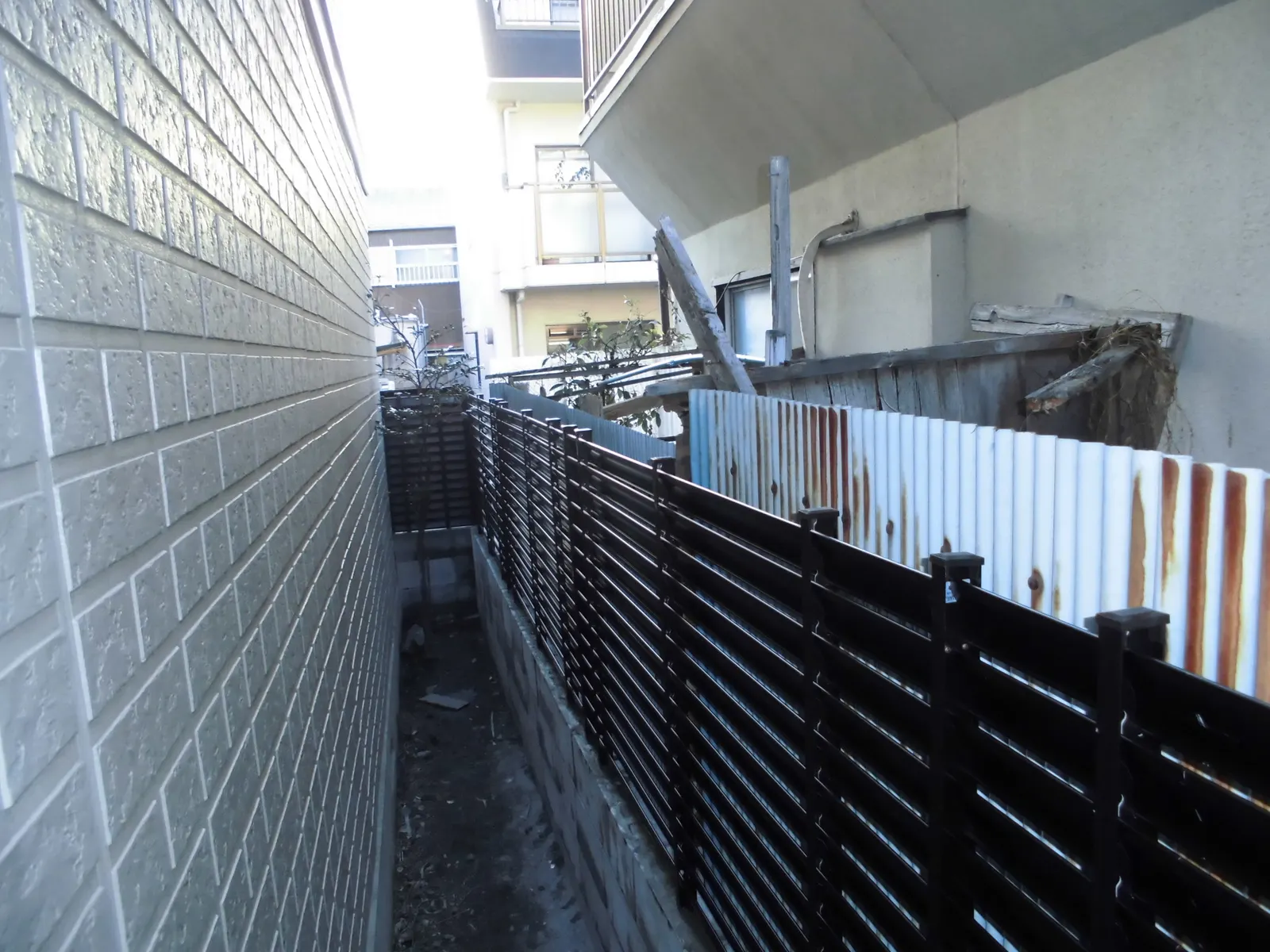 兵庫県尼崎市 W様邸の外構エクステリア ブロック塀工事・施工後の写真