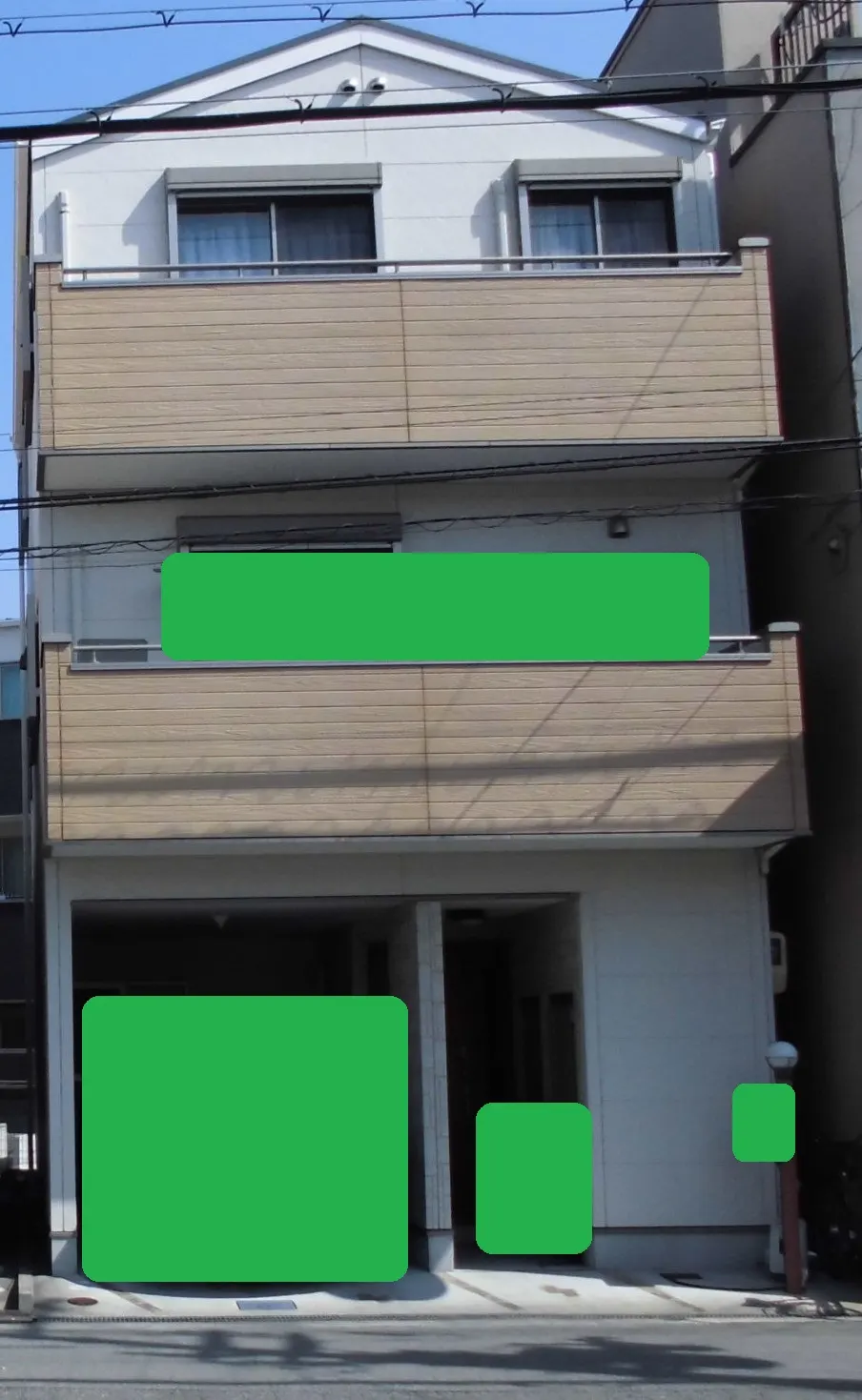 外壁塗装－兵庫県尼崎市 N様邸：施工事例54（施工前）