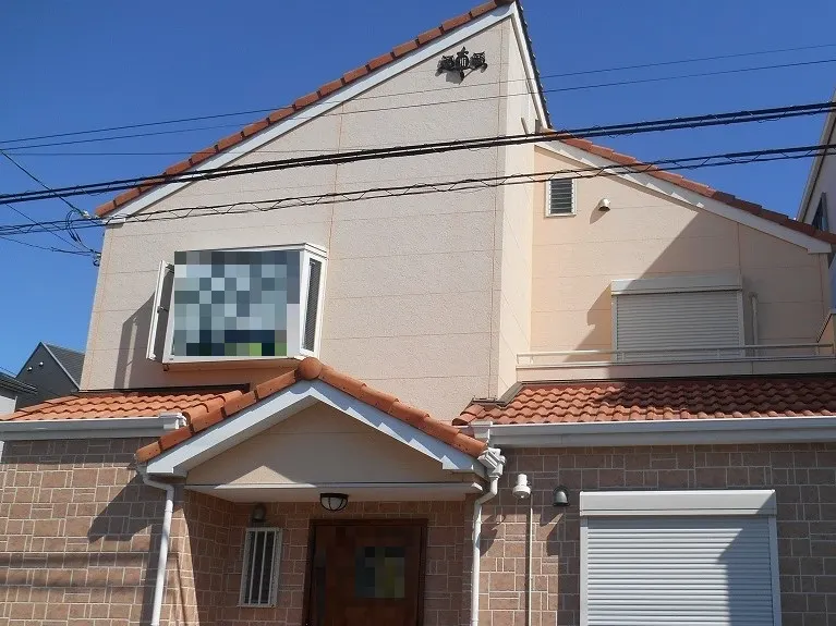 外壁塗装工事-兵庫県尼崎市 M様邸①:施工事例82(施工前)