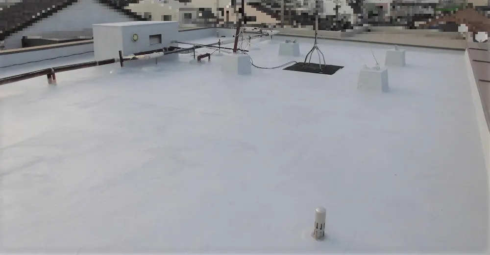 大阪市淀川区 Rマンションの屋上防水工事・施工後の写真