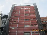 大阪市淀川区 Tビルの外壁塗装工事・施工後の写真