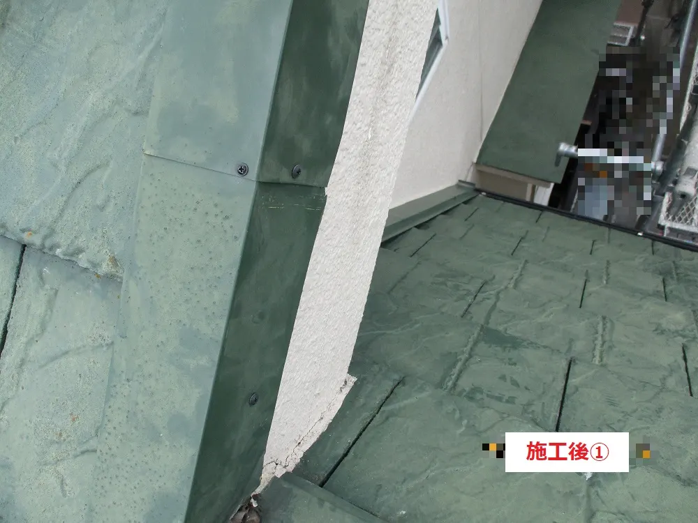池田市 K様邸の屋根補修工事・施工後の写真