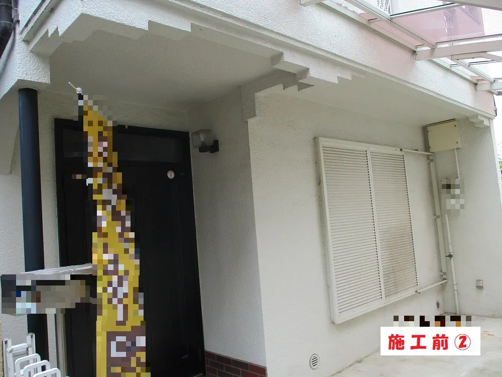 高槻市 Ｓ様邸の外壁塗装工事・施工前の写真2