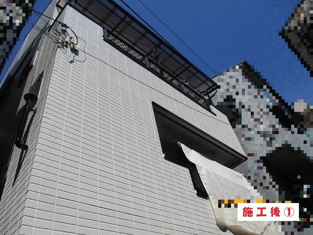 大阪市城東区 N様邸の外壁塗装工事・施工後の写真