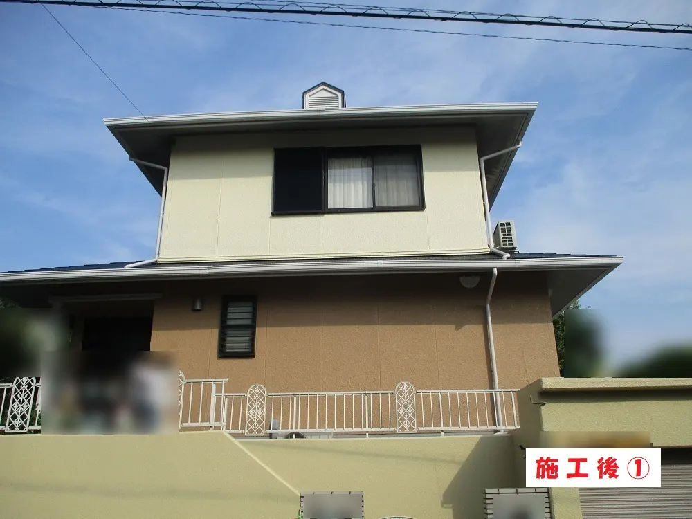 枚方市 S様邸の外壁塗装工事・施工後の写真