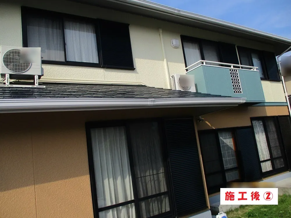 枚方市 S様邸の外壁塗装工事・施工後の写真2