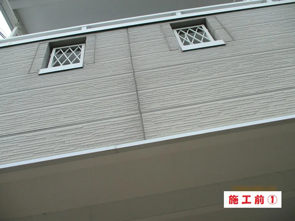 外壁塗装工事－大阪市城東区 Ｍ様邸①：施工事例161（施工前）