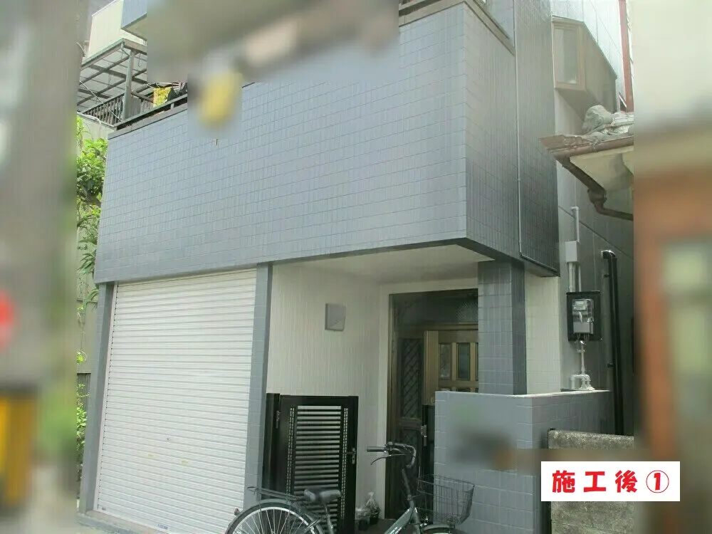 外壁塗装工事－大阪市東淀川区 Ｎ様邸①：施工事例158（施工後）
