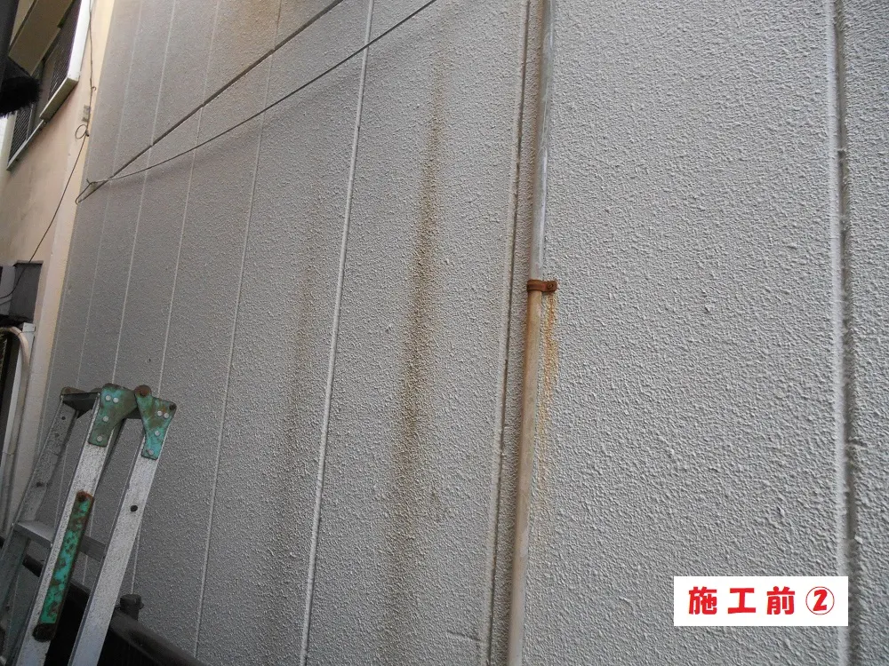 大阪市東淀川区 Ｎ様邸の外壁塗装工事・施工前の写真2