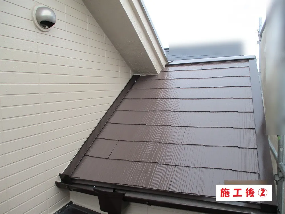大阪市淀川区 Ｉ様邸の屋根塗装工事・施工後の写真2