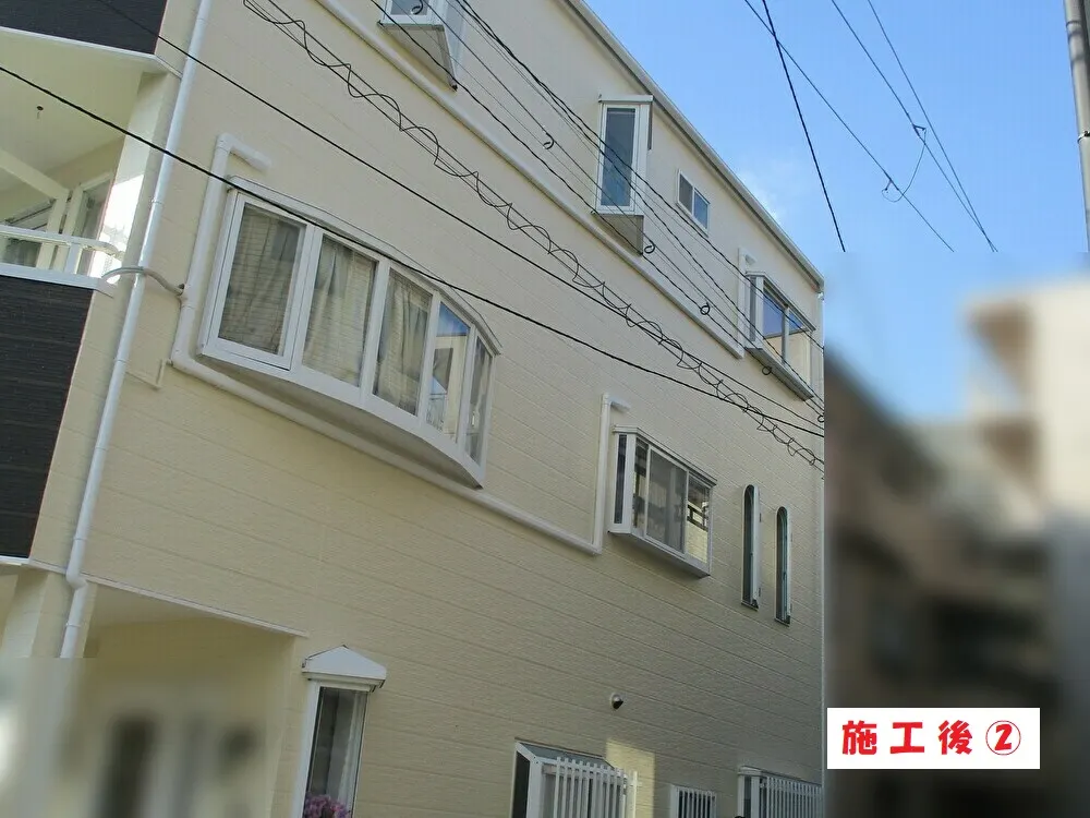 大阪市城東区 M様邸の外壁塗装工事・施工後の写真2