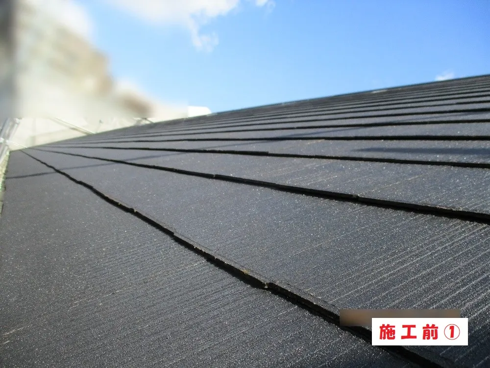 屋根塗装工事－大阪市城東区 Ｍ様邸②：施工事例162（施工前）