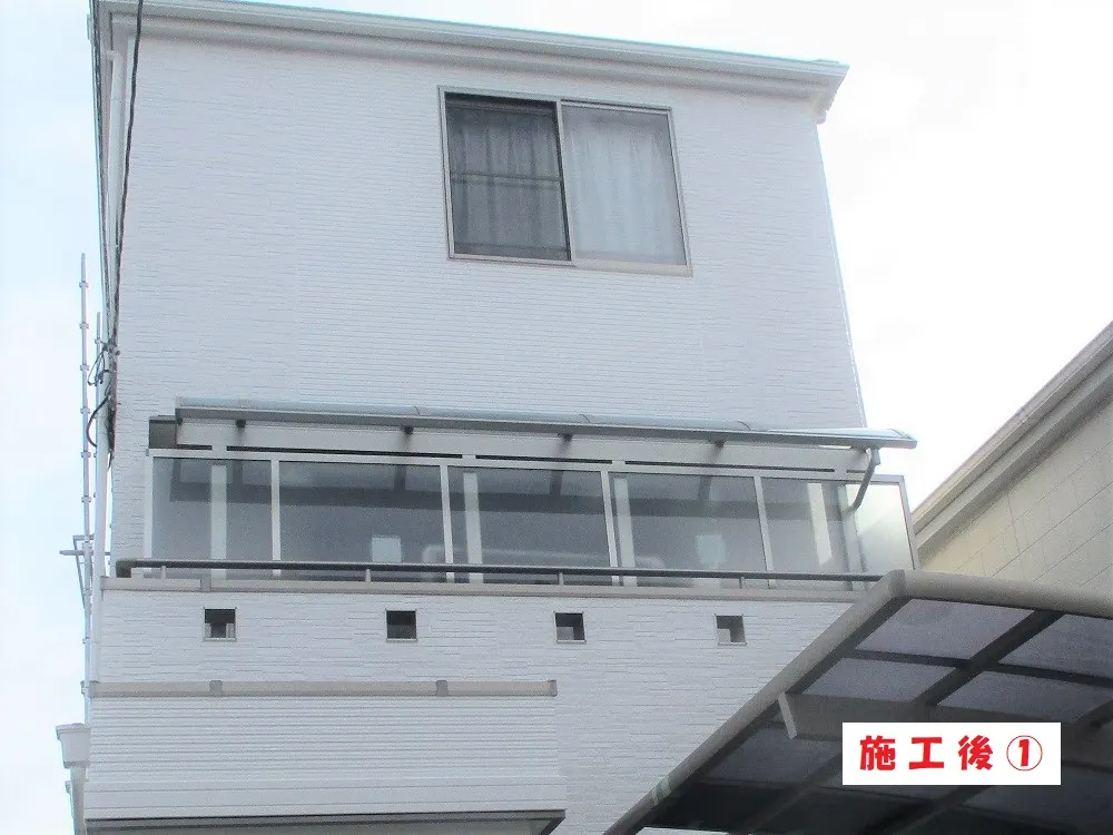 豊中市 N様邸の外壁塗装工事・施工後の写真