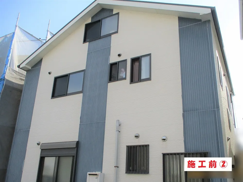 豊中市 Ｉ様邸の外壁塗装工事・施工前の写真2