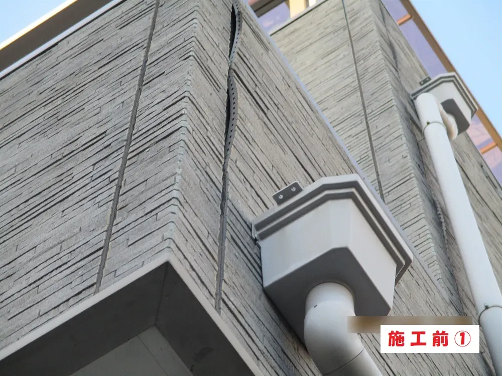 外壁サイディング張り替え工事－大阪府豊中市 Ｔ様邸①：施工事例175（施工前）