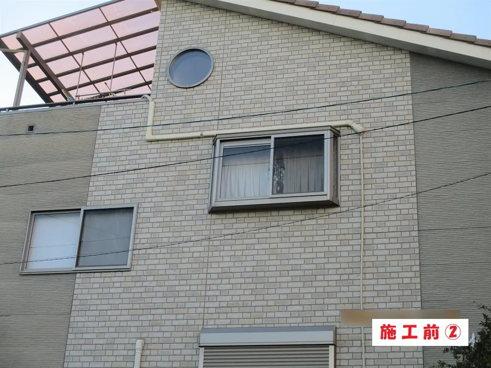 豊中市 Ｔ様邸の外壁塗装工事・施工前の写真2