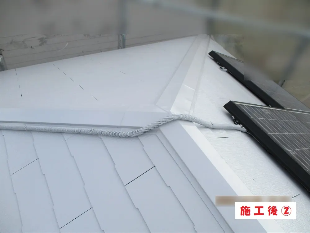 豊中市 N様邸の屋根塗装工事・施工後の写真2