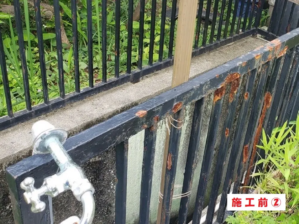 豊中市 Ｉ様邸の外装塗装工事・施工前の写真2