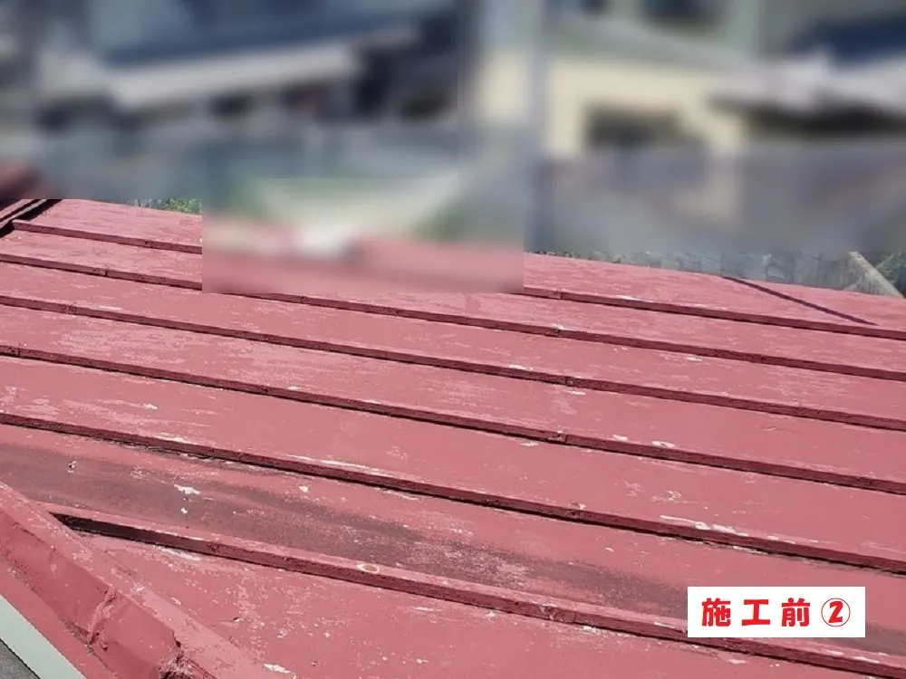 豊中市 Ｉ様邸の屋根塗装工事・施工前の写真2