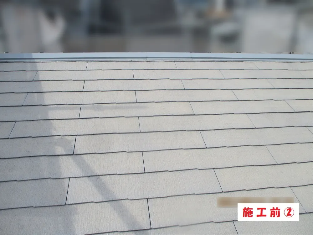 大阪市淀川区 Ｔ様邸の屋根塗装工事・施工前の写真2