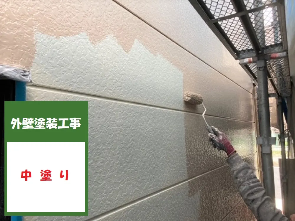 大阪市福島区 Ｕ様邸の外壁塗装工事・施工写真2