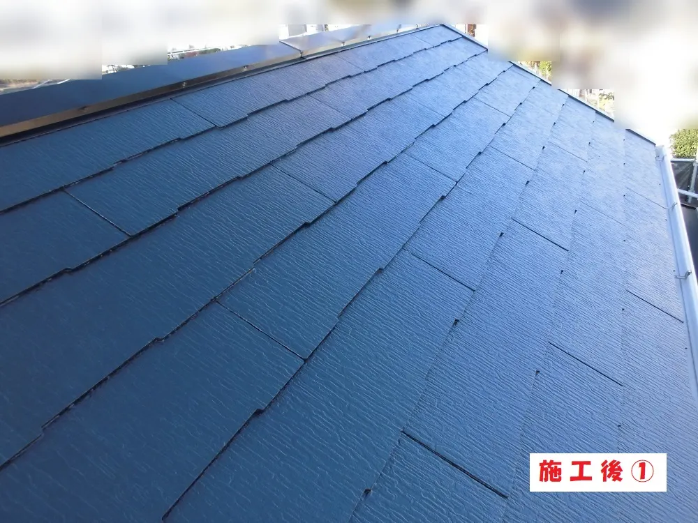 堺市 Ｅ様邸の屋根塗装工事・施工後の写真