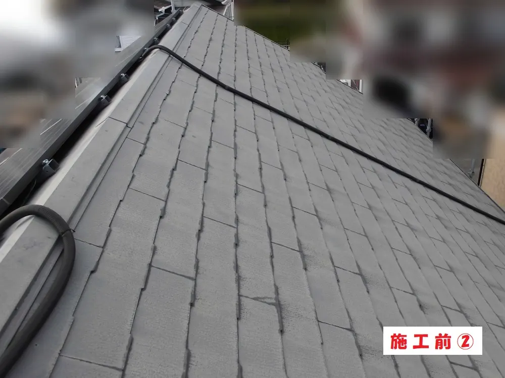 堺市 Ｓ様邸の屋根塗装工事・施工前の写真2