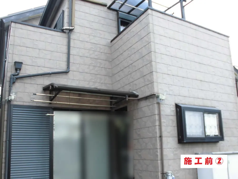 堺市 Ｓ様邸の外壁塗装工事・施工前の写真2