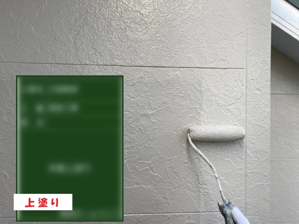 堺市 Ｅ様邸の外壁塗装工事・施工中の写真3