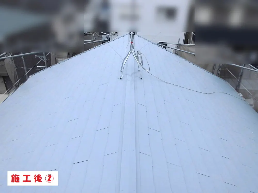 東大阪市 Ｈ様邸の屋根塗装工事・施工後の写真2