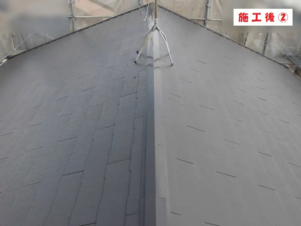 東大阪市 Ｎ様邸の屋根塗装工事・施工後の写真2