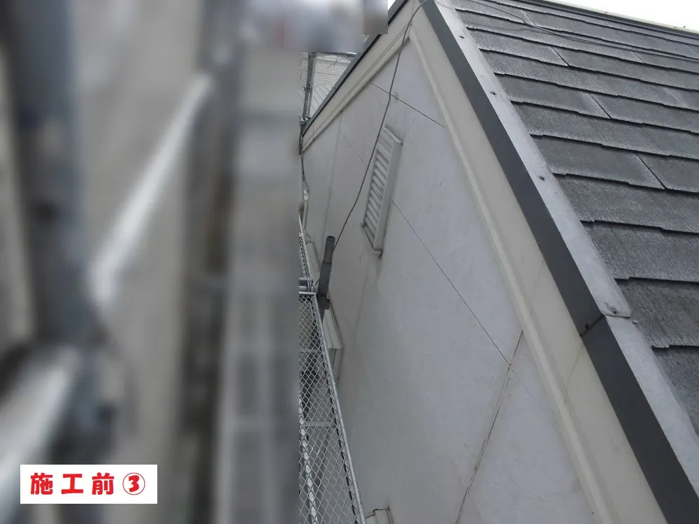 東大阪市 Ｎ様邸の外壁塗装工事・施工前の写真3