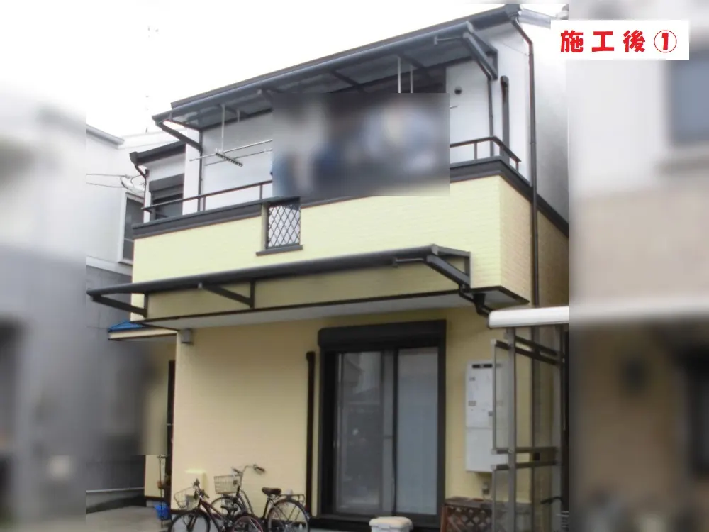 東大阪市 T様邸の外壁塗装工事・施工後の写真
