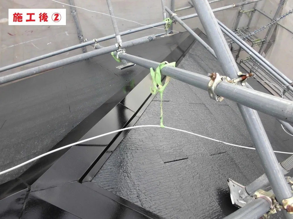 堺市 O様邸の屋根塗装工事・施工後の写真2
