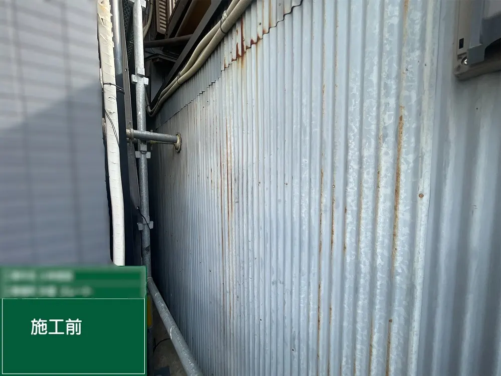 大阪市阿倍野区 Ｋ様邸の外壁塗装工事（施工前）