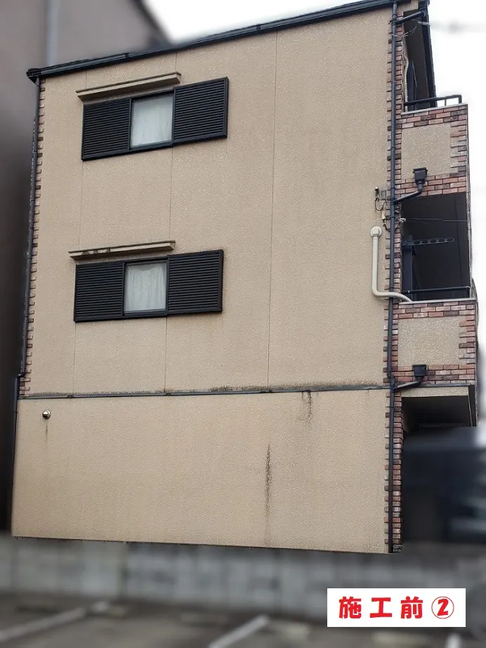 大阪市淀川区 Ｕ様邸の外壁塗装工事・施工前の写真2