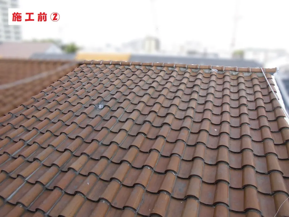 大阪市住之江区 Ｏ様邸の屋根葺き替え工事・施工前の写真2