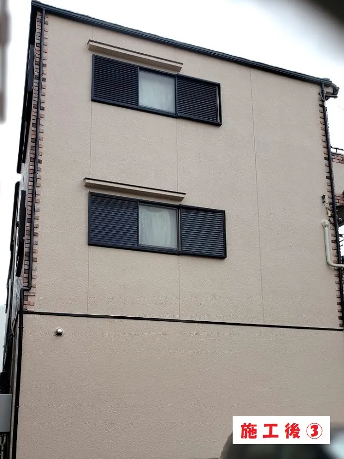 大阪市淀川区 Ｕ様邸の外壁塗装工事・施工後の写真3