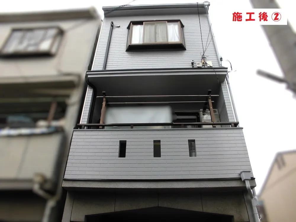 大阪市淀川区 Ａ様邸の外壁塗装工事・施工後の写真2