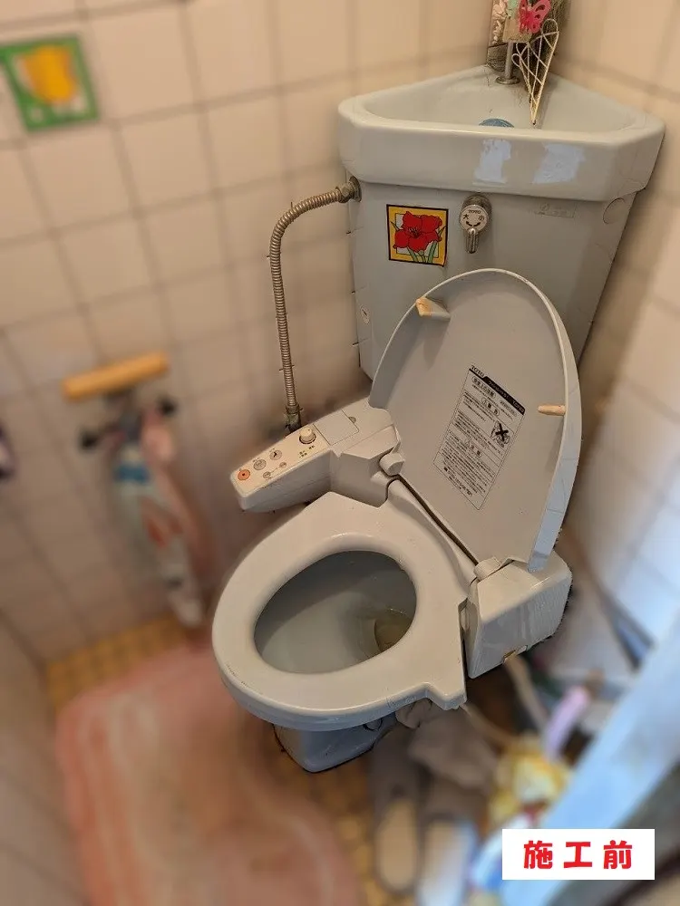 大阪市淀川区 Ｓ様邸のトイレリフォーム工事（施工前）