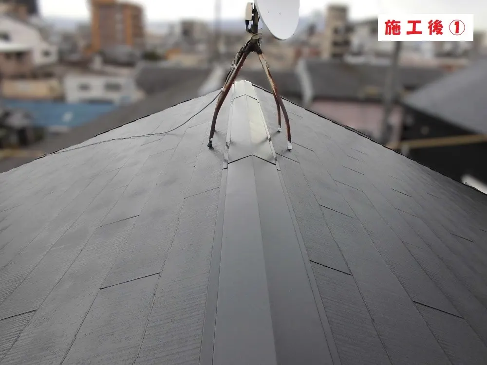 屋根塗装工事-大阪市鶴見区 Y様邸②:施工事例268(施工後)