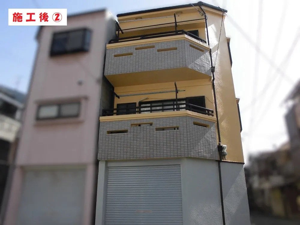 大阪市鶴見区 Y様邸の外壁塗装工事・施工後の写真2